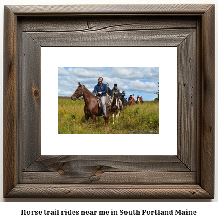 horse trail rides near me in South Portland, Maine